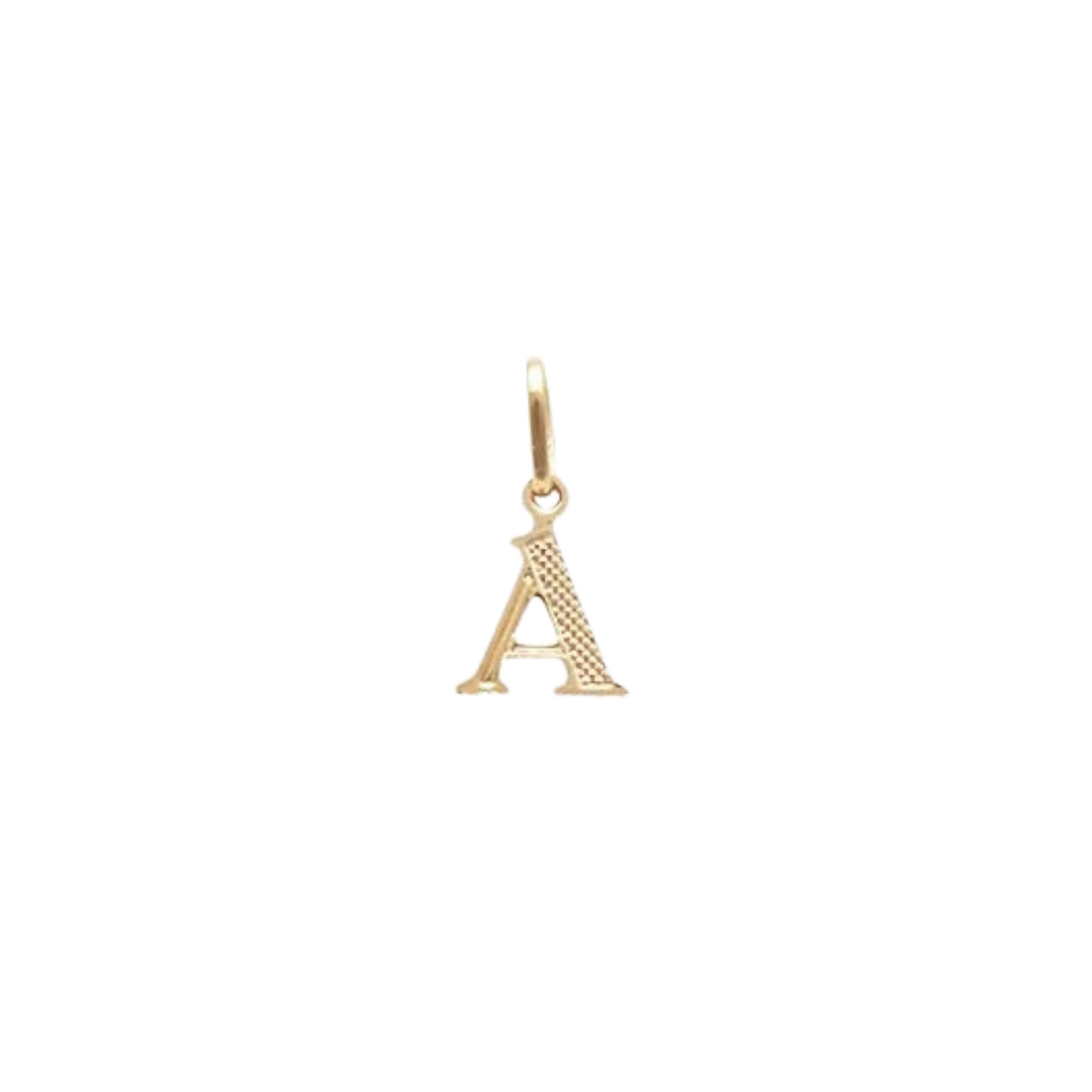 Pendente de Letra Banhado a Ouro