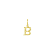 Pendente de Letra Banhado a Ouro