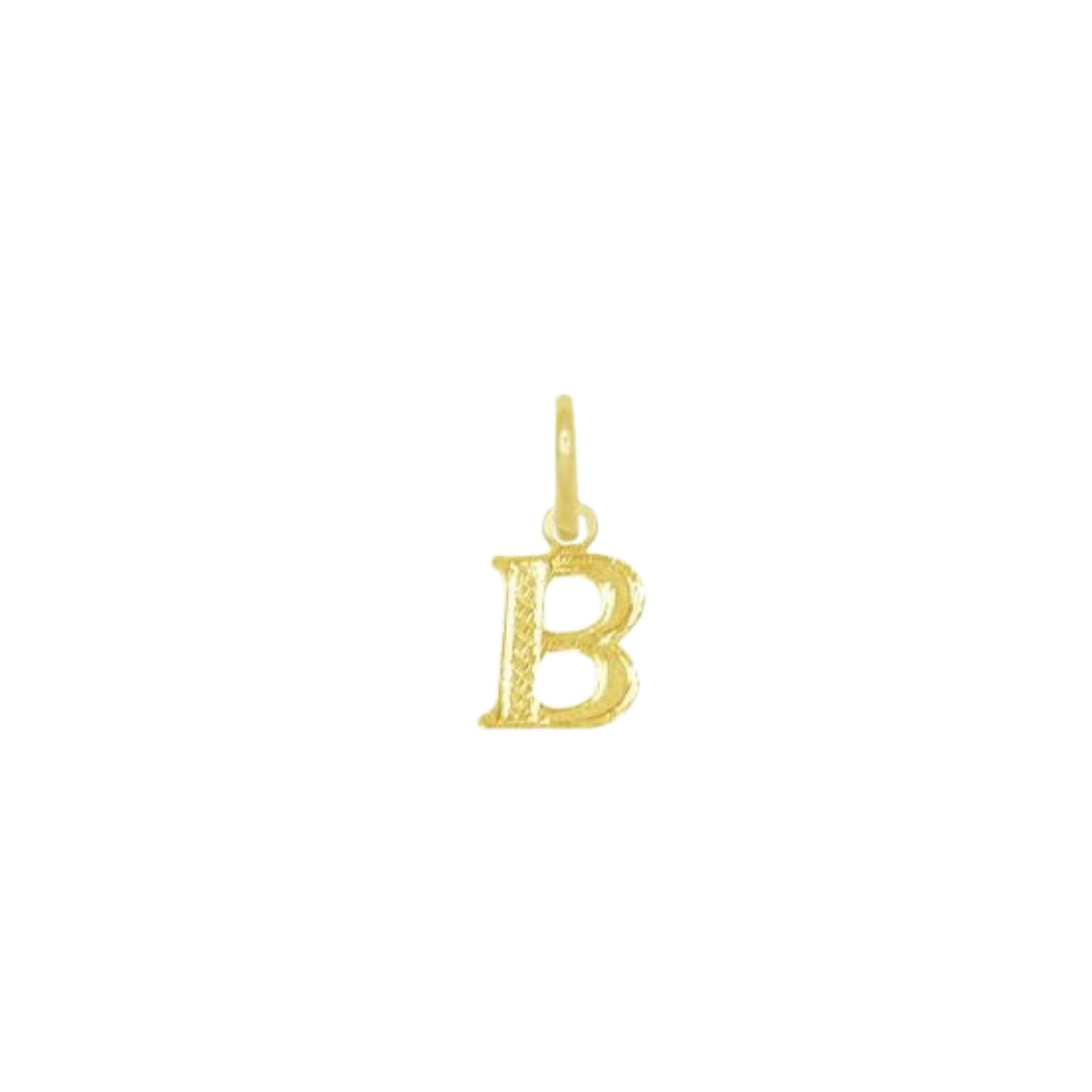 Pendente de Letra Banhado a Ouro