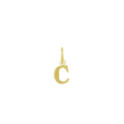 Pendente de Letra Banhado a Ouro