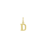 Pendente de Letra Banhado a Ouro