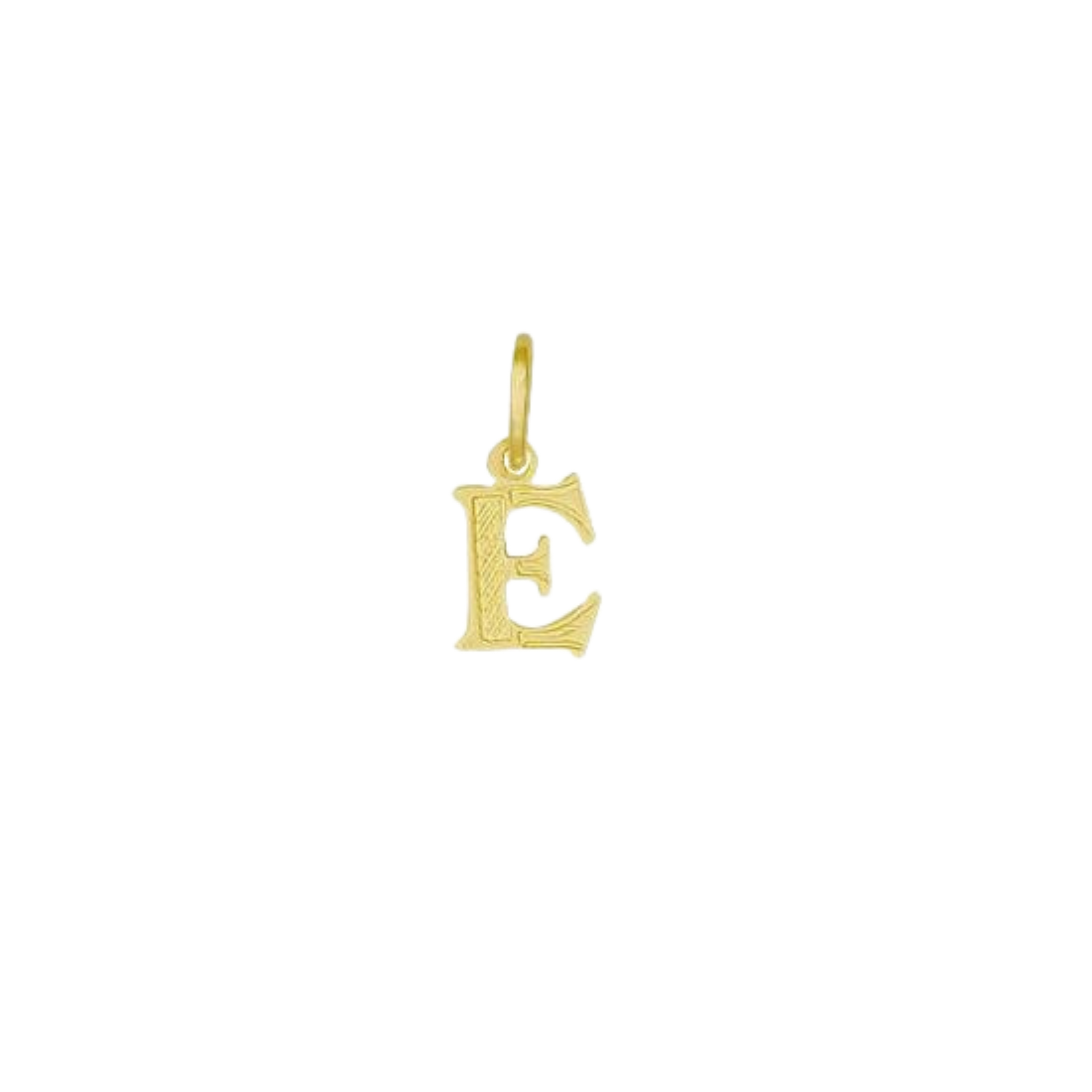 Pendente de Letra Banhado a Ouro