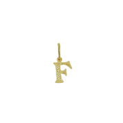 Pendente de Letra Banhado a Ouro