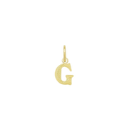 Pendente de Letra Banhado a Ouro