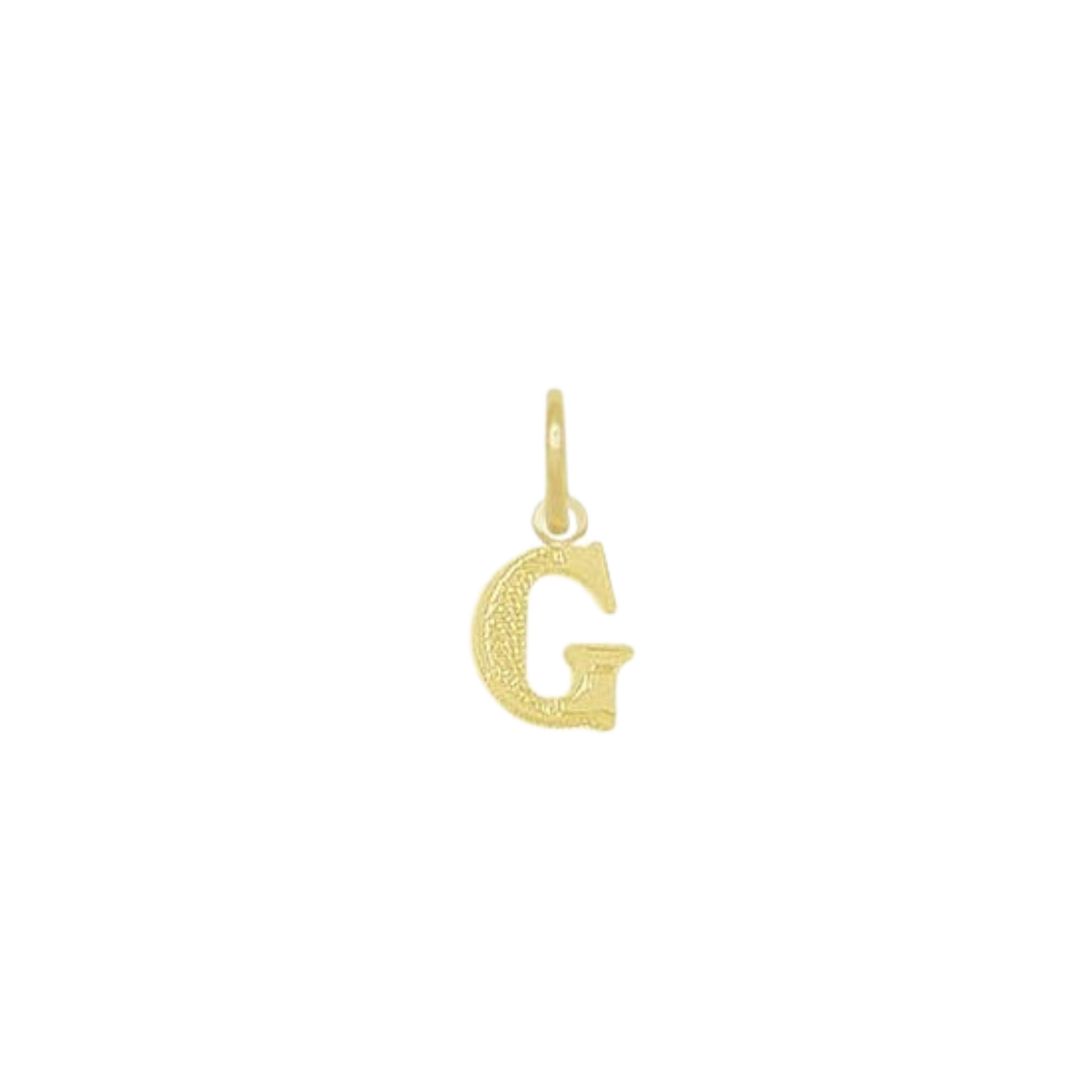 Pendente de Letra Banhado a Ouro