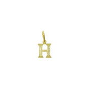 Pendente de Letra Banhado a Ouro