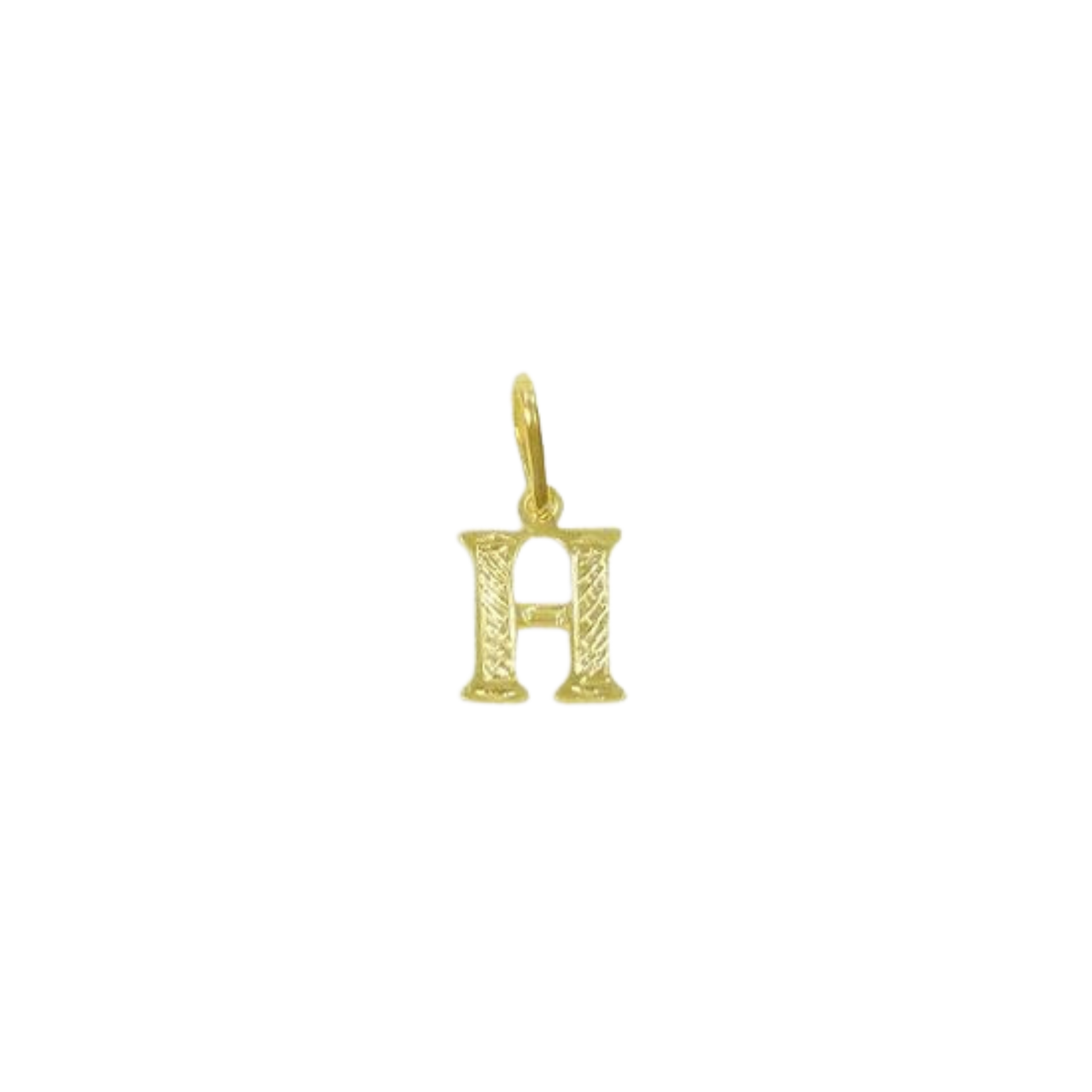Pendente de Letra Banhado a Ouro