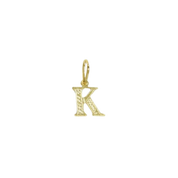 Pendente de Letra Banhado a Ouro