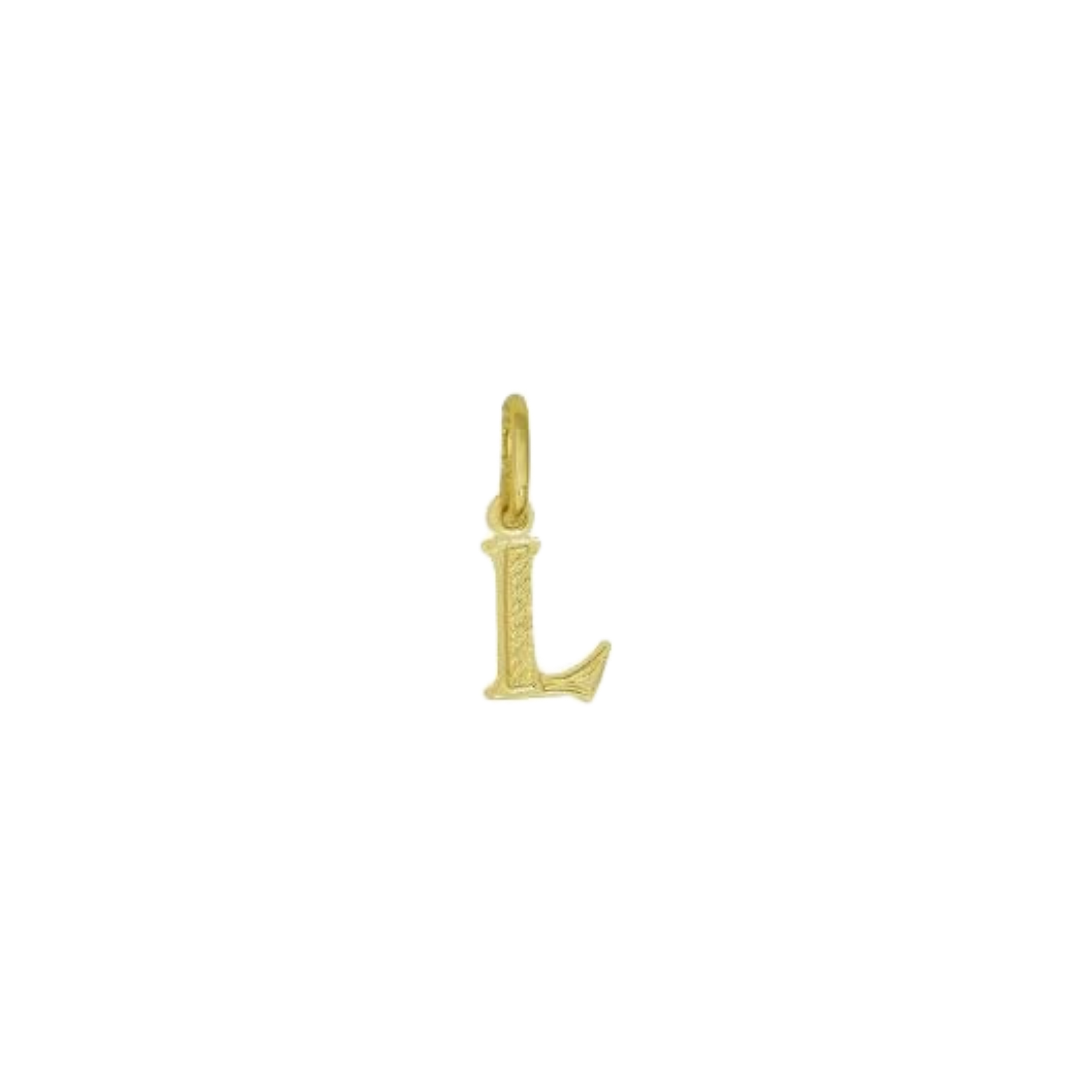 Pendente de Letra Banhado a Ouro