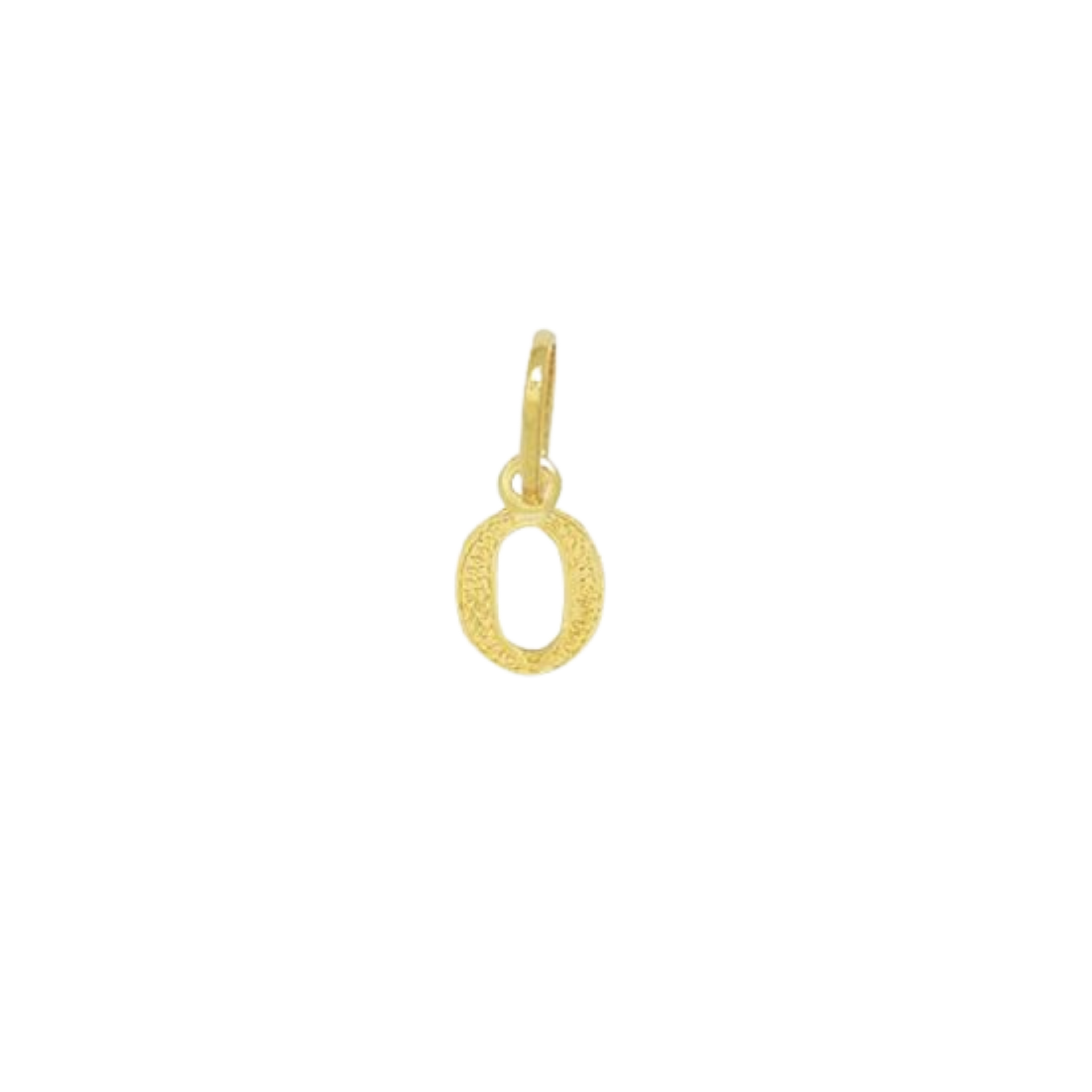Pendente de Letra Banhado a Ouro
