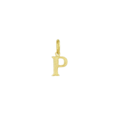 Pendente de Letra Banhado a Ouro