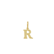 Pendente de Letra Banhado a Ouro