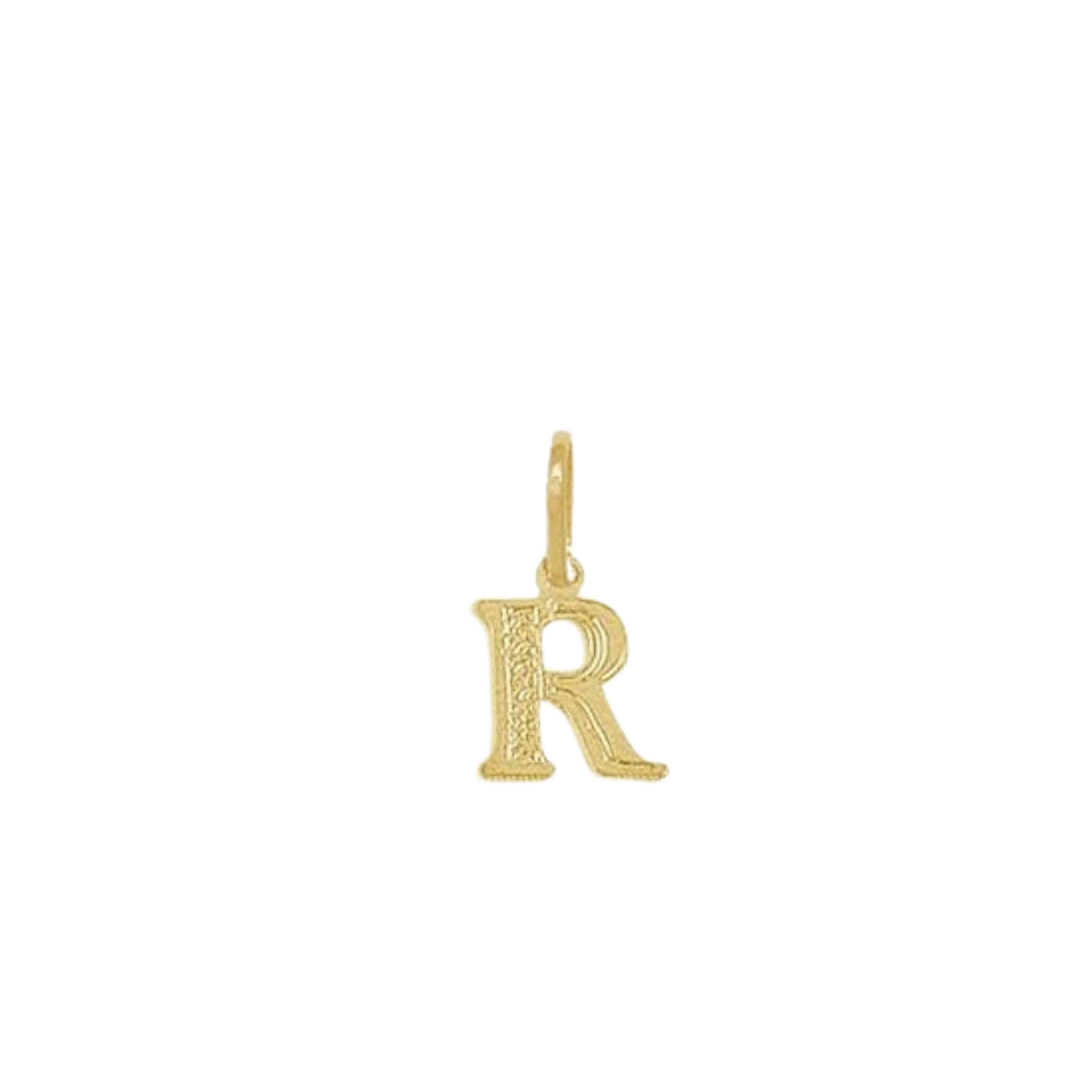 Pendente de Letra Banhado a Ouro