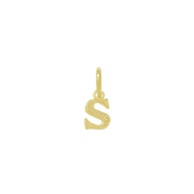 Pendente de Letra Banhado a Ouro