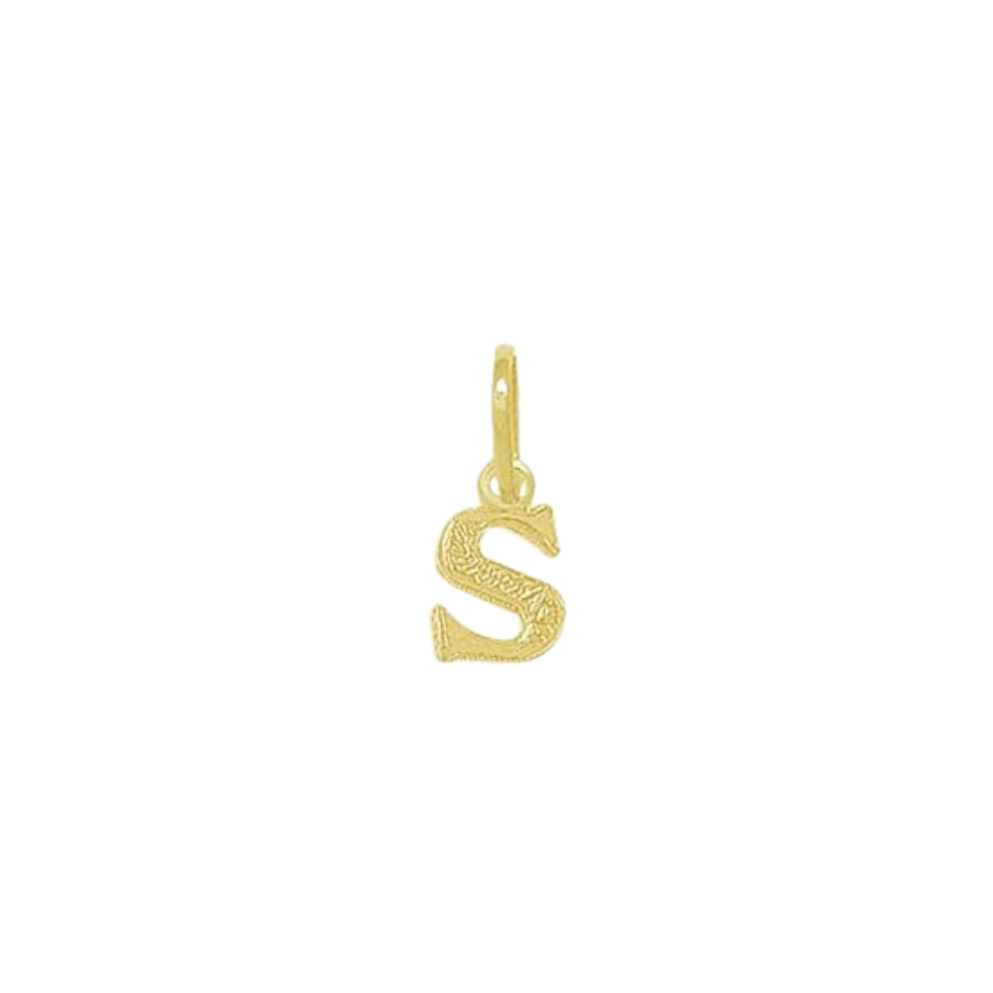 Pendente de Letra Banhado a Ouro