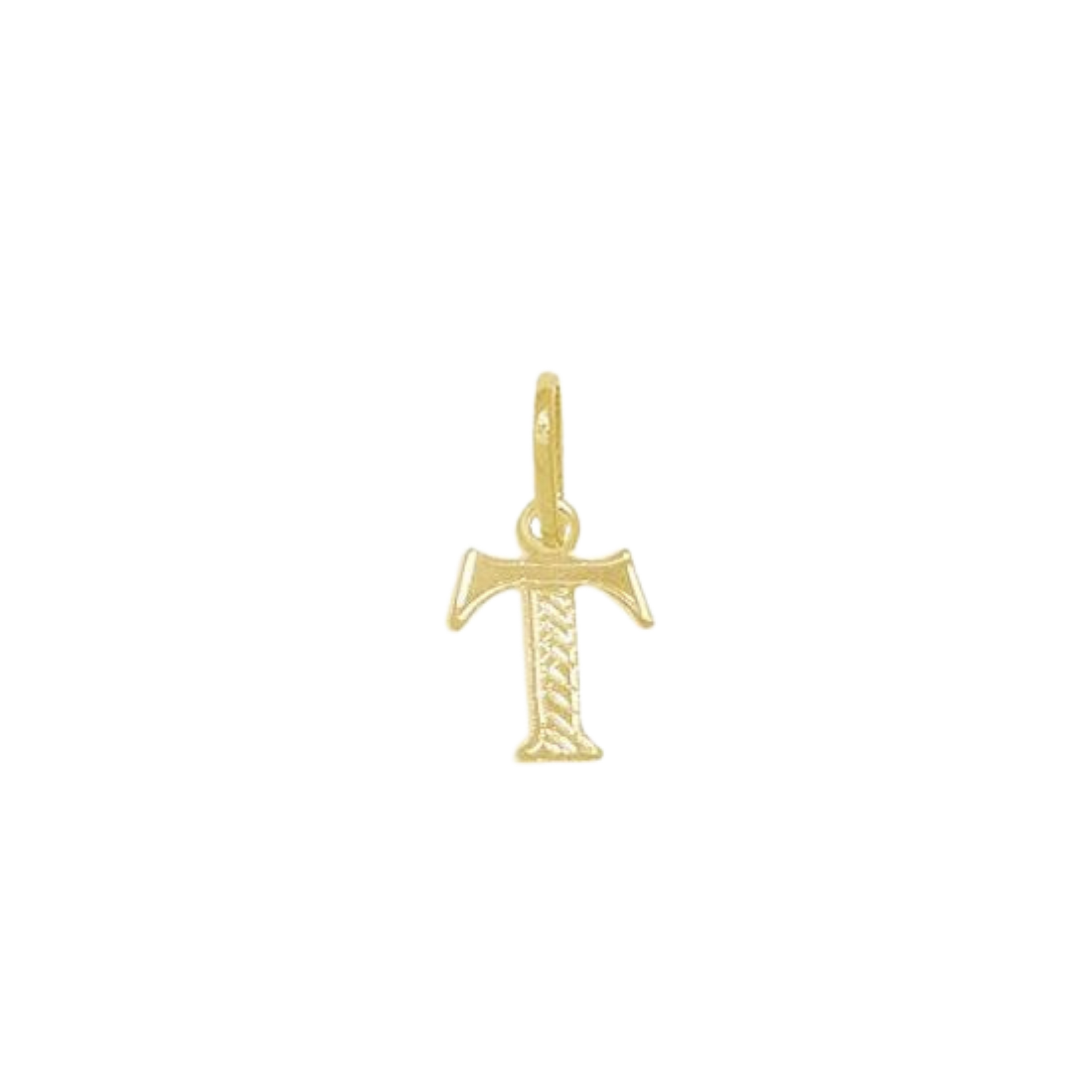 Pendente de Letra Banhado a Ouro