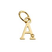 Pendente de Letra Banhado a Ouro