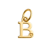 Pendente de Letra Banhado a Ouro