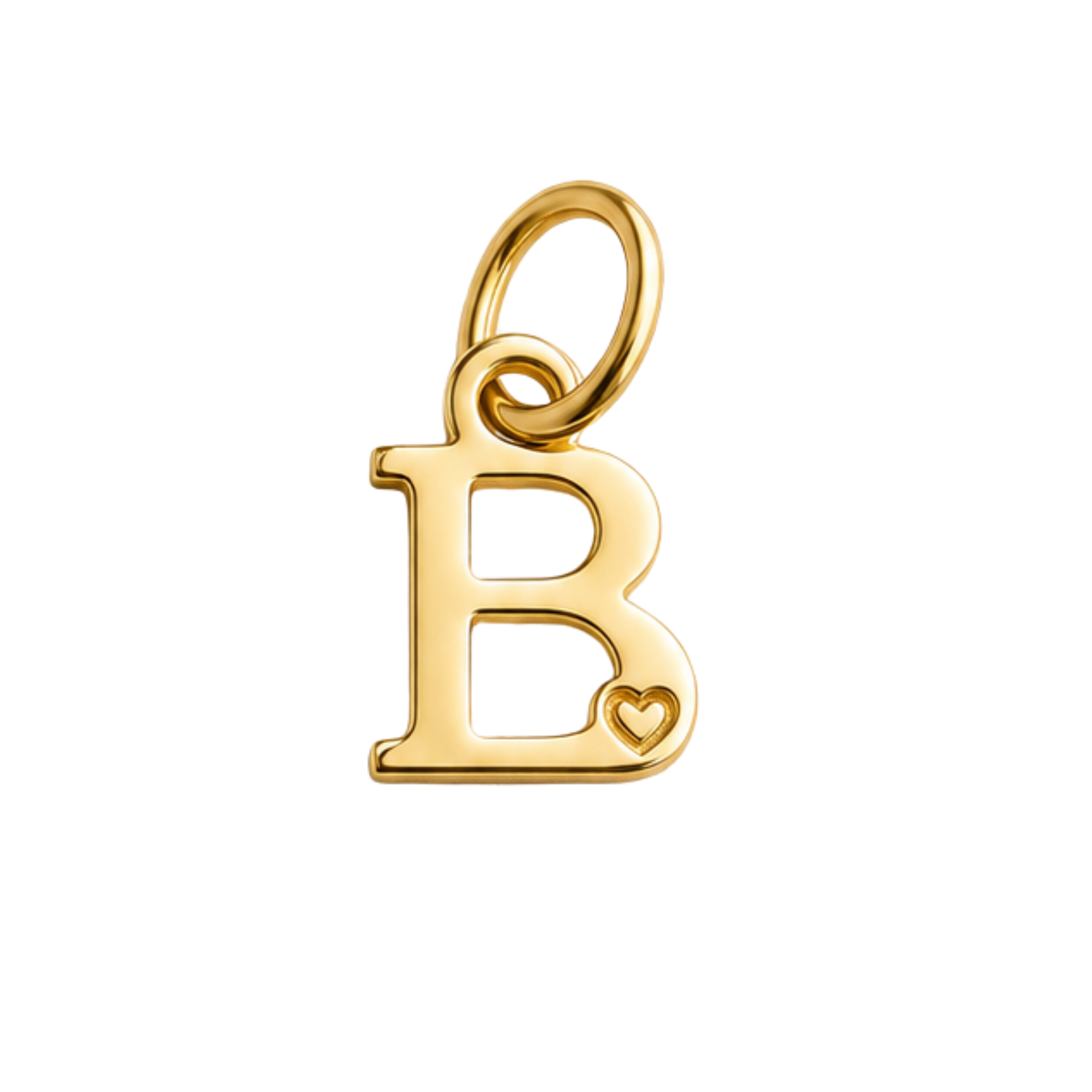 Pendente de Letra Banhado a Ouro