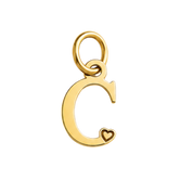 Pendente de Letra Banhado a Ouro