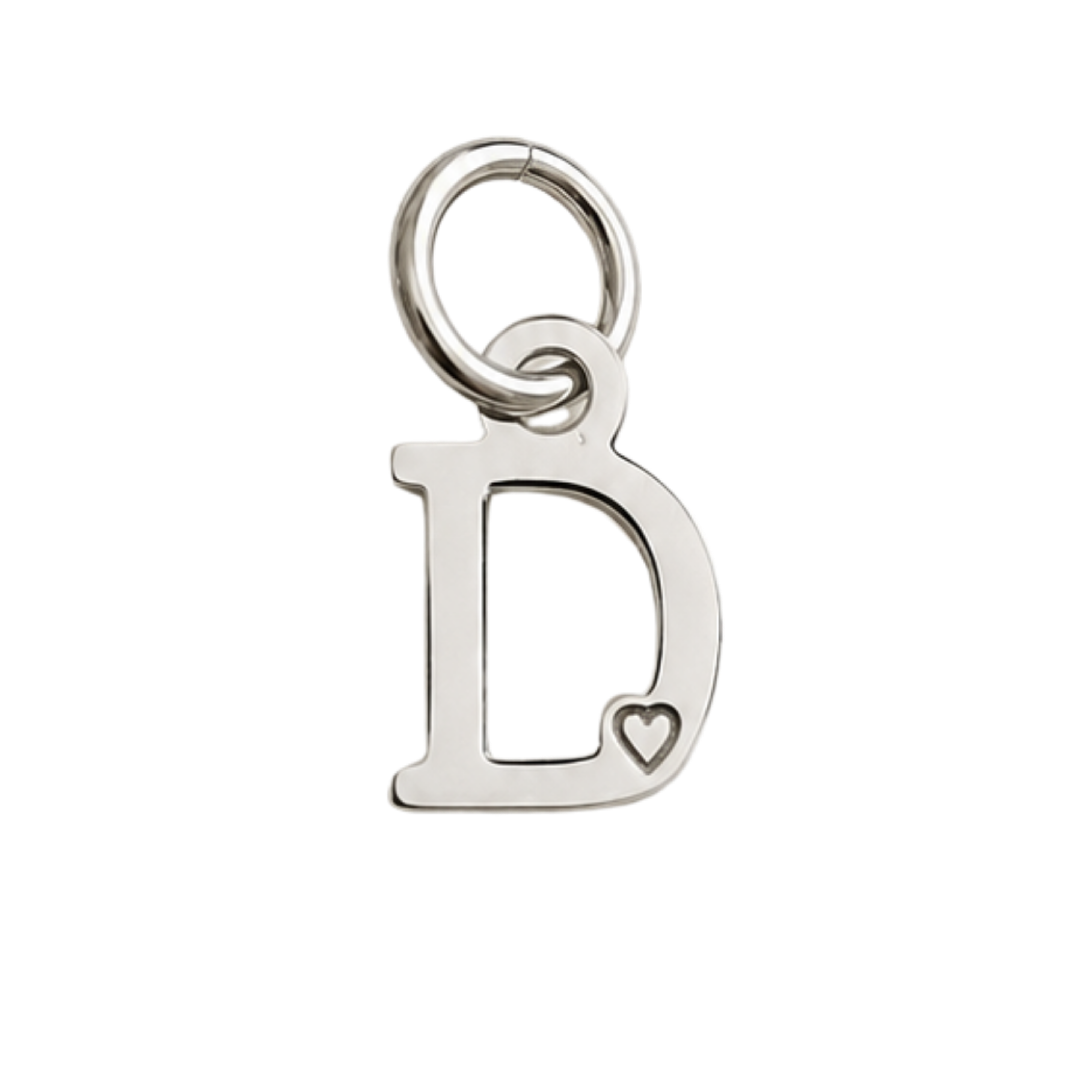 Pendente de Letra Banhado a Ouro