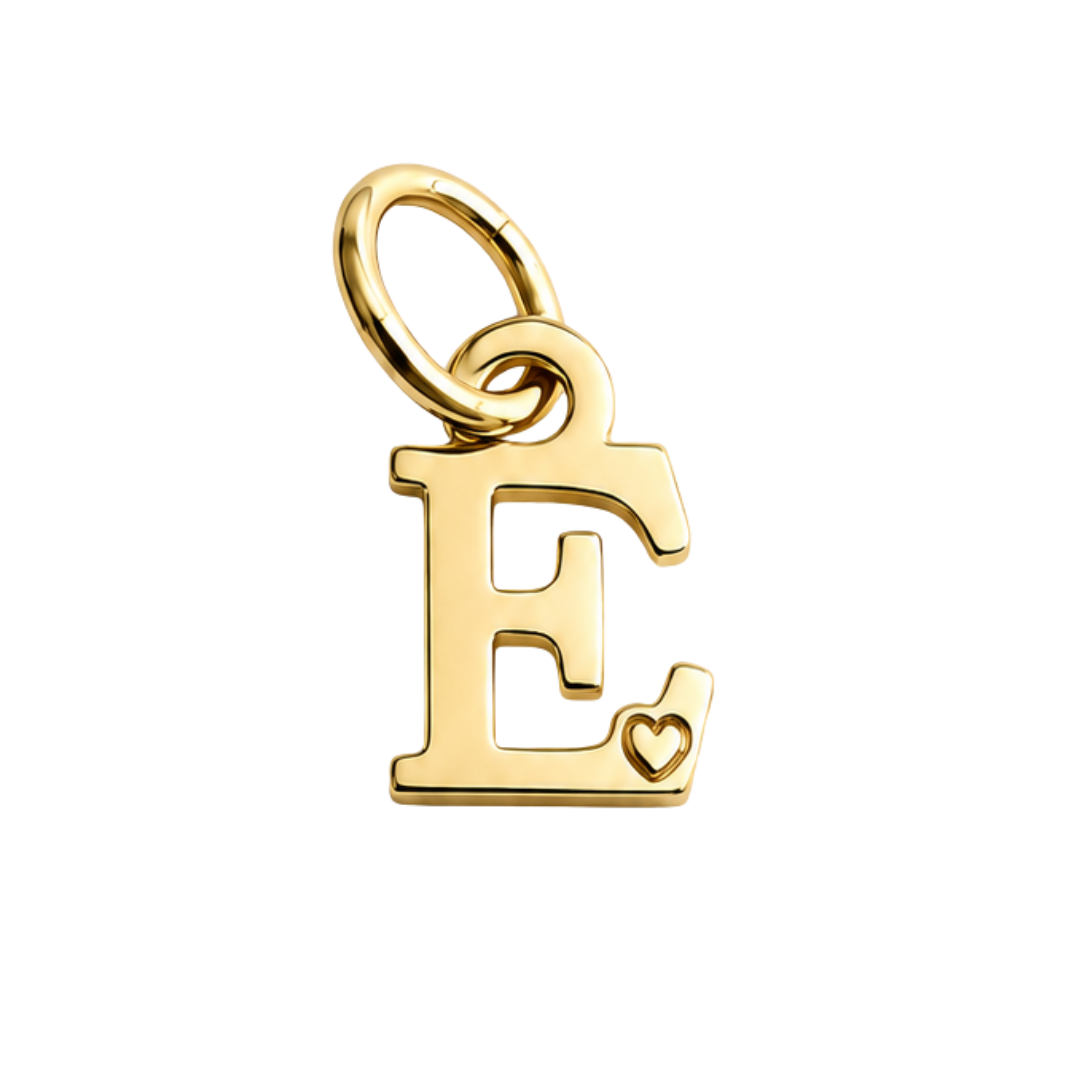 Pendente de Letra Banhado a Ouro