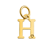 Pendente de Letra Banhado a Ouro
