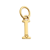 Pendente de Letra Banhado a Ouro