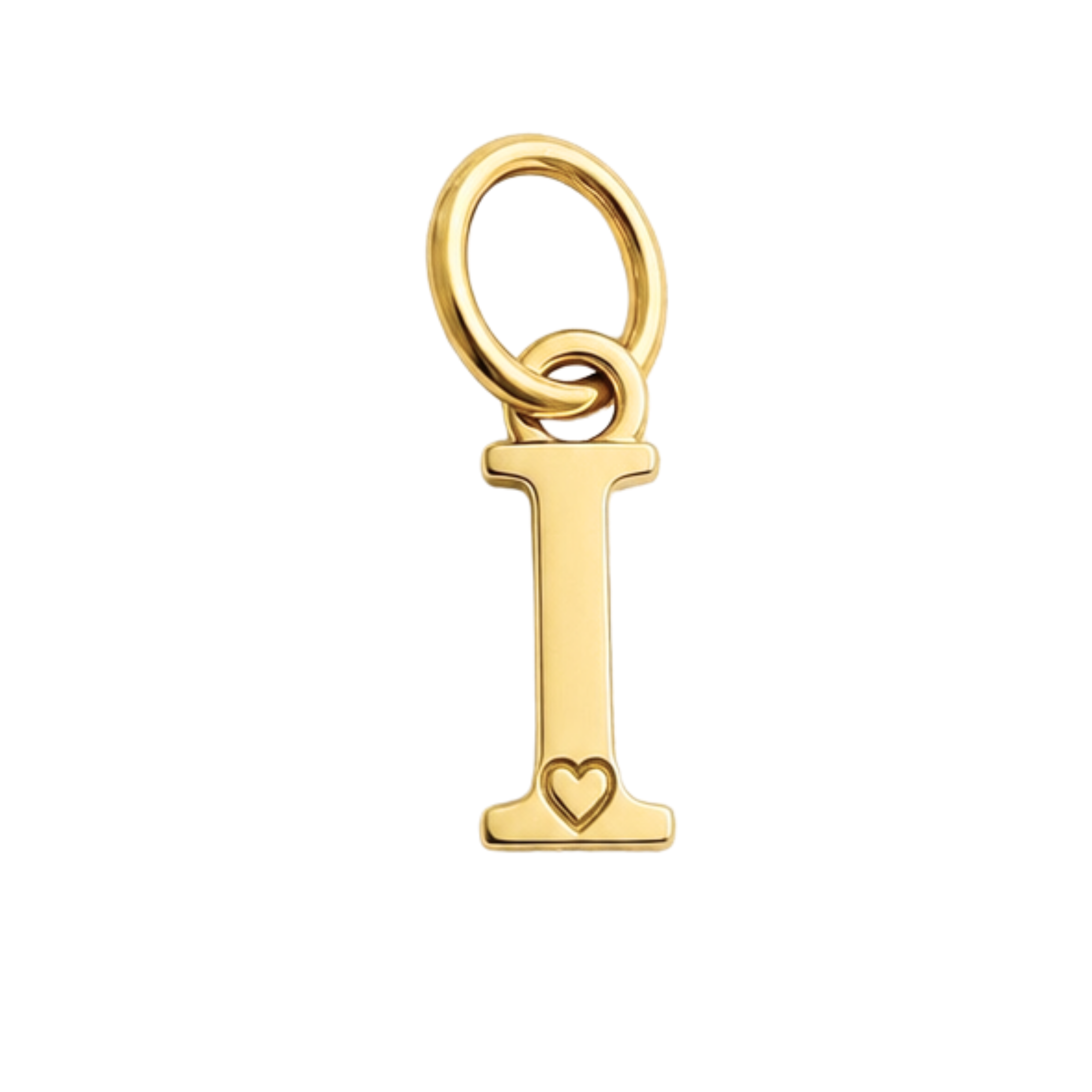 Pendente de Letra Banhado a Ouro