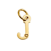 Pendente de Letra Banhado a Ouro