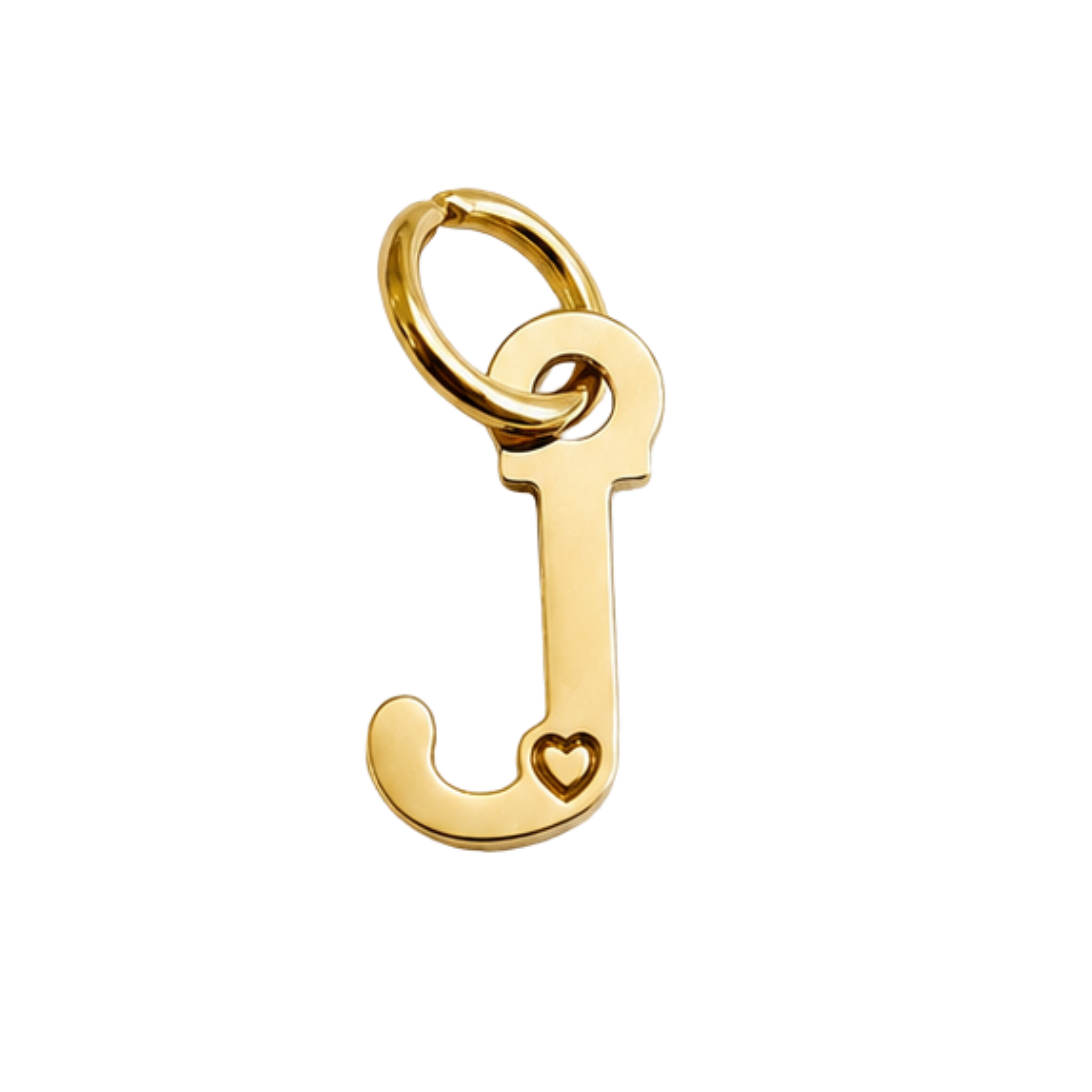 Pendente de Letra Banhado a Ouro