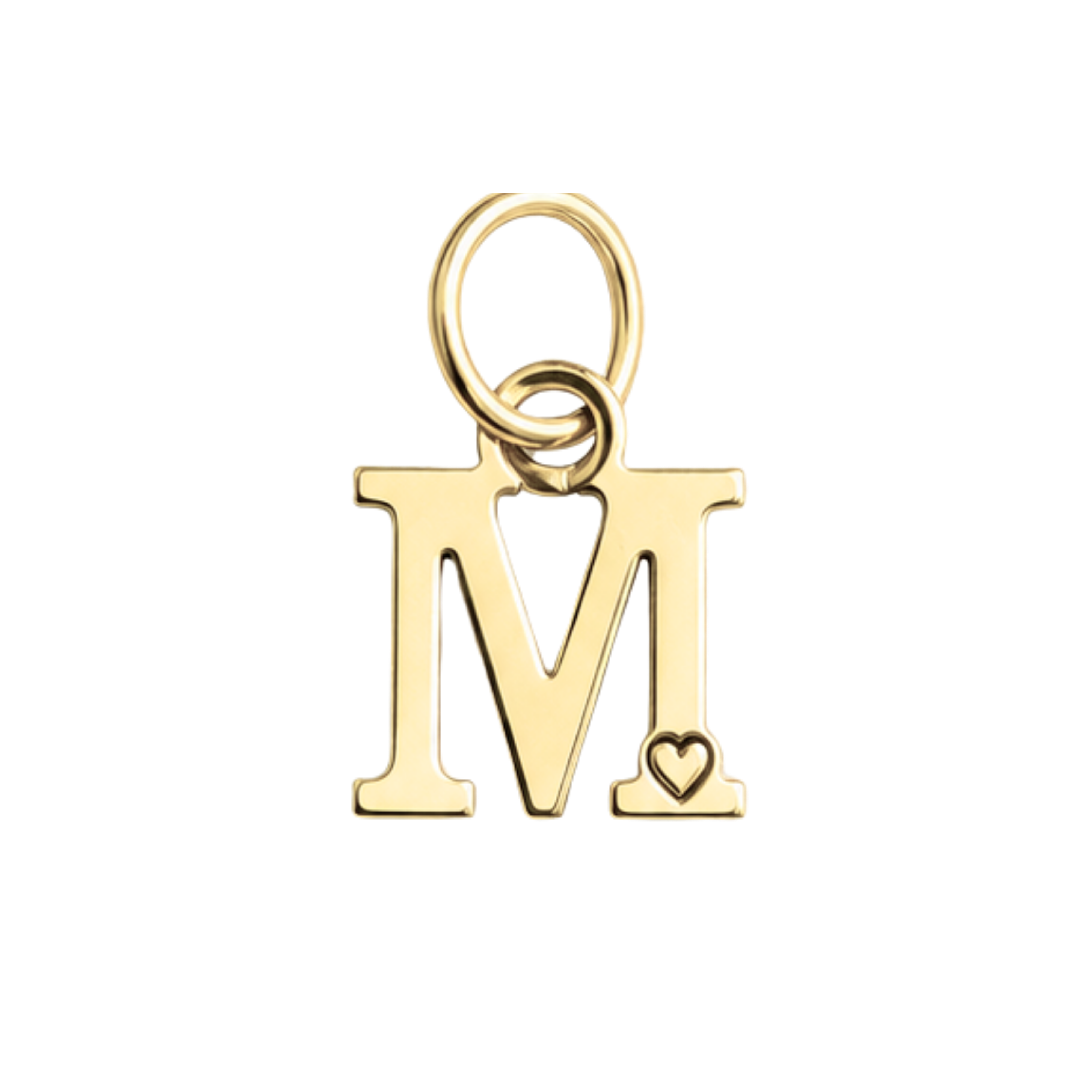 Pendente de Letra Banhado a Ouro