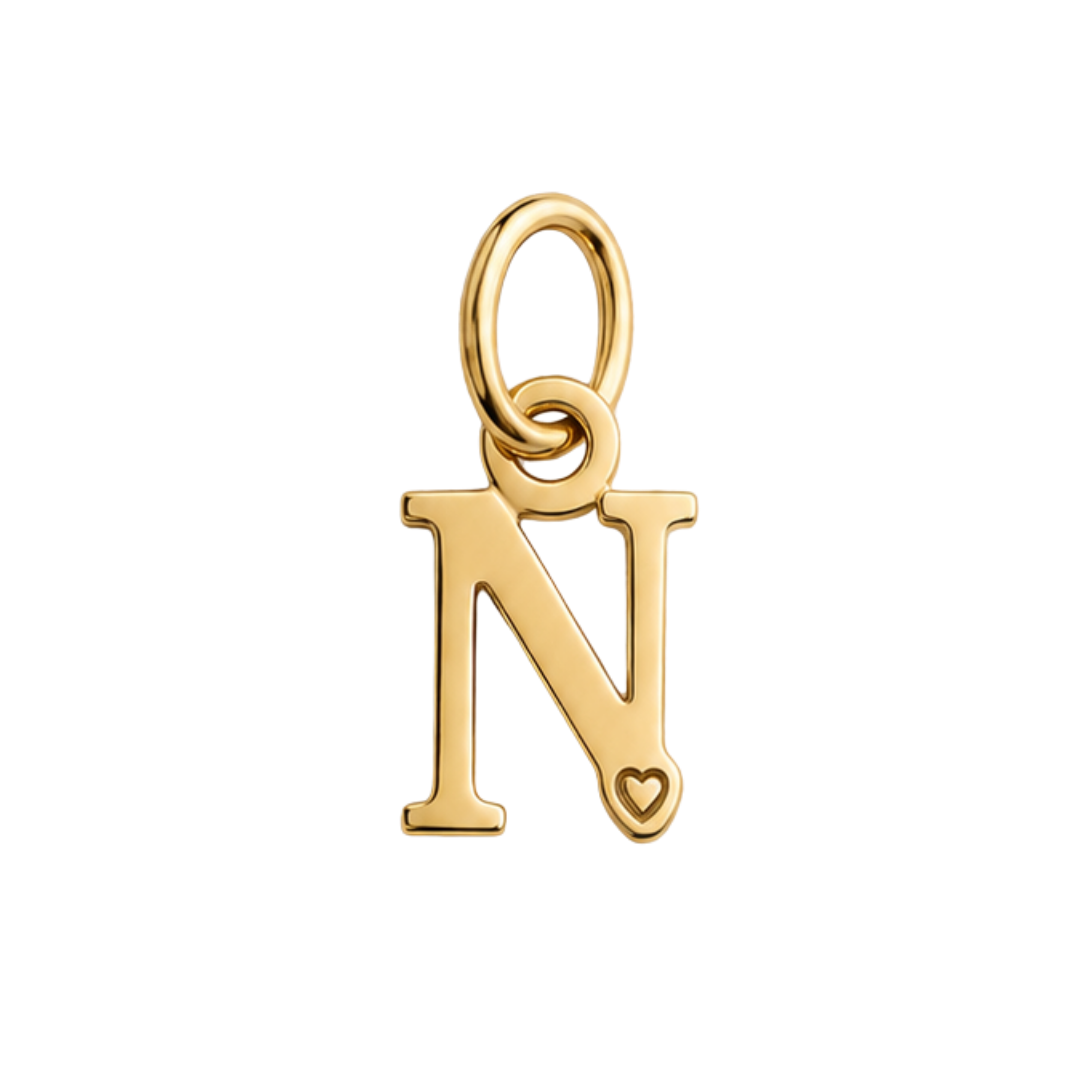 Pendente de Letra Banhado a Ouro