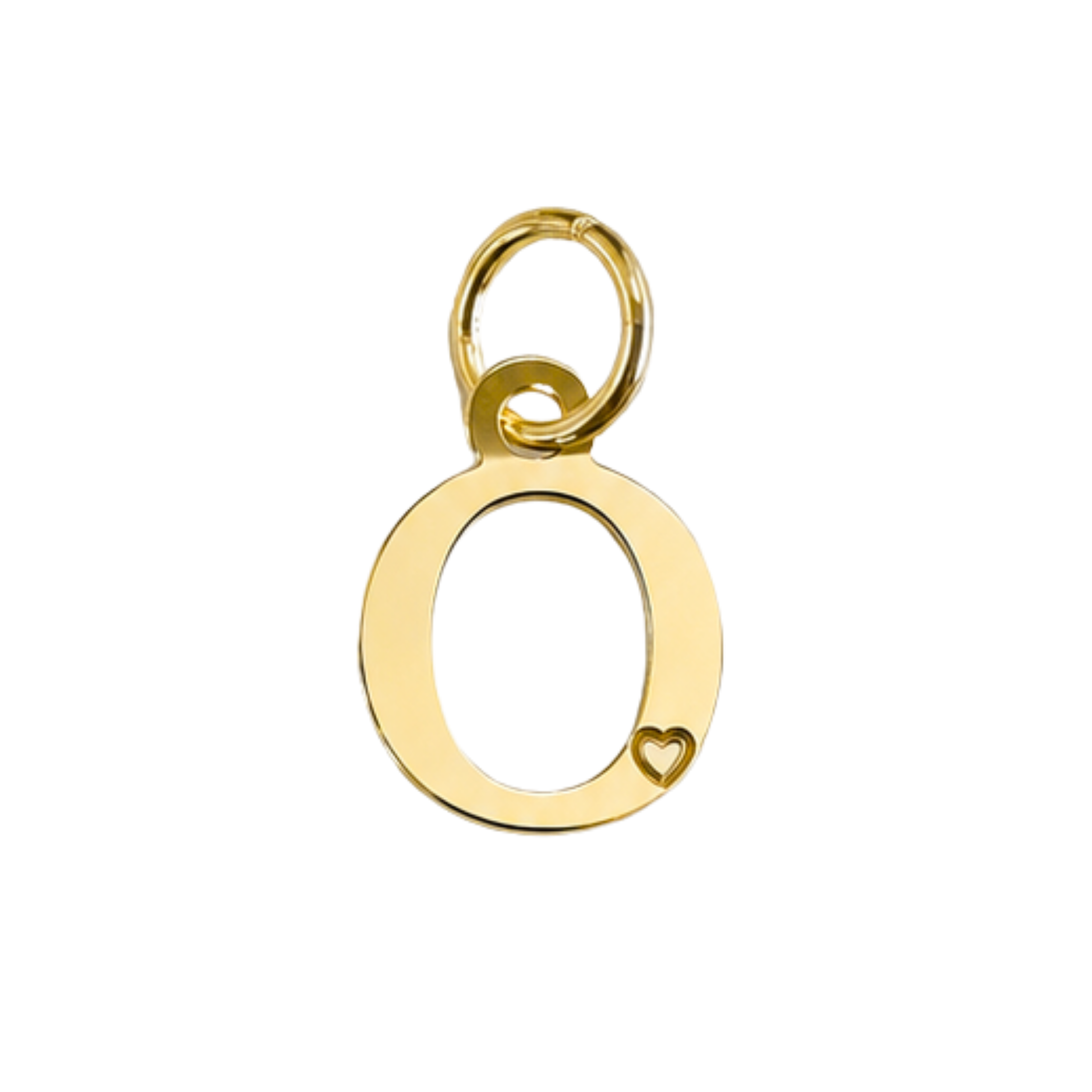 Pendente de Letra Banhado a Ouro