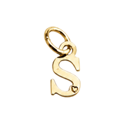 Pendente de Letra Banhado a Ouro
