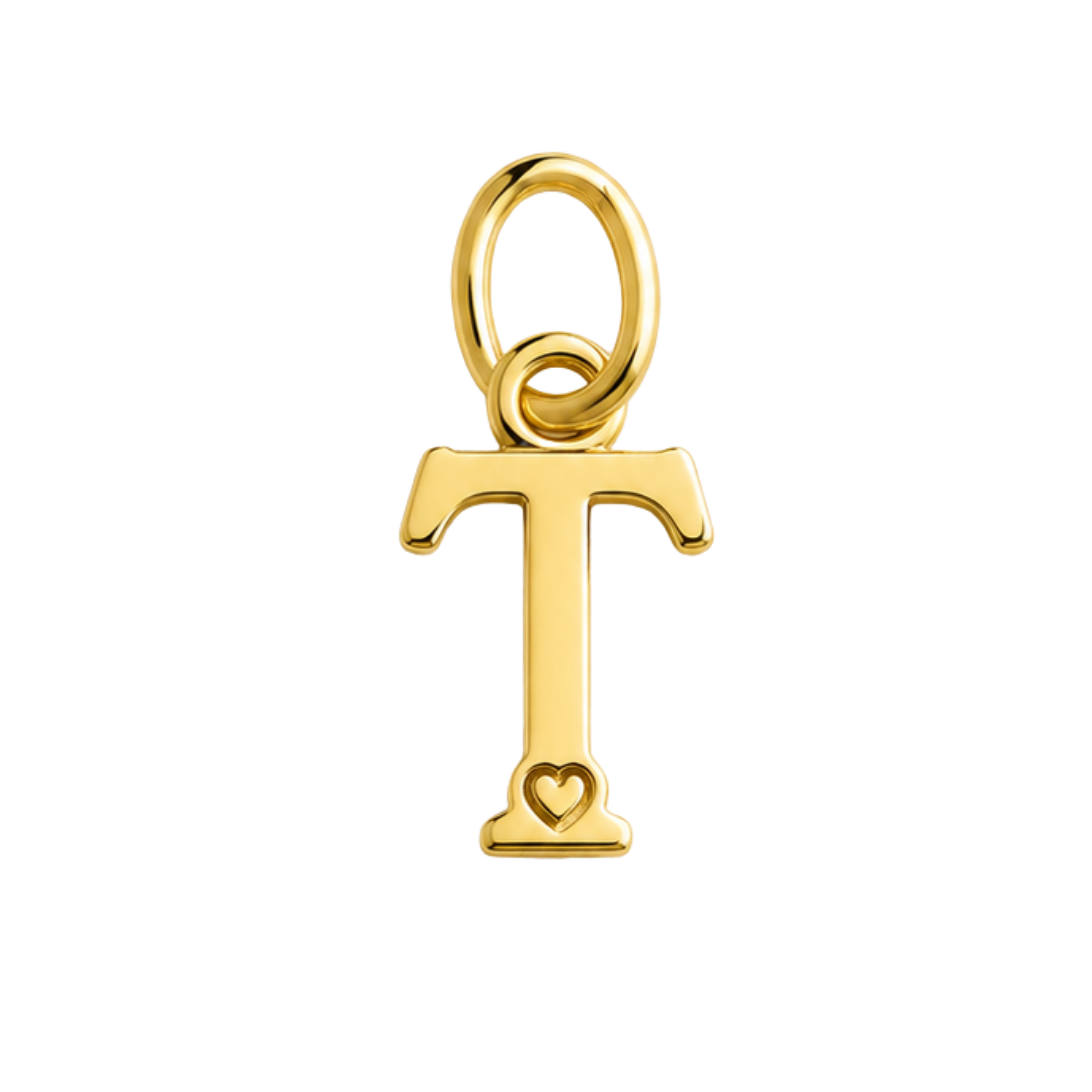Pendente de Letra Banhado a Ouro