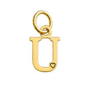 Pendente de Letra Banhado a Ouro