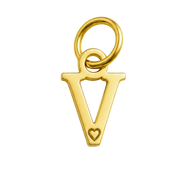 Pendente de Letra Banhado a Ouro