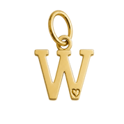 Pendente de Letra Banhado a Ouro