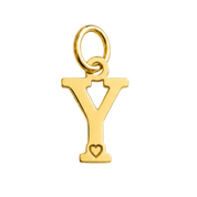 Pendente de Letra Banhado a Ouro