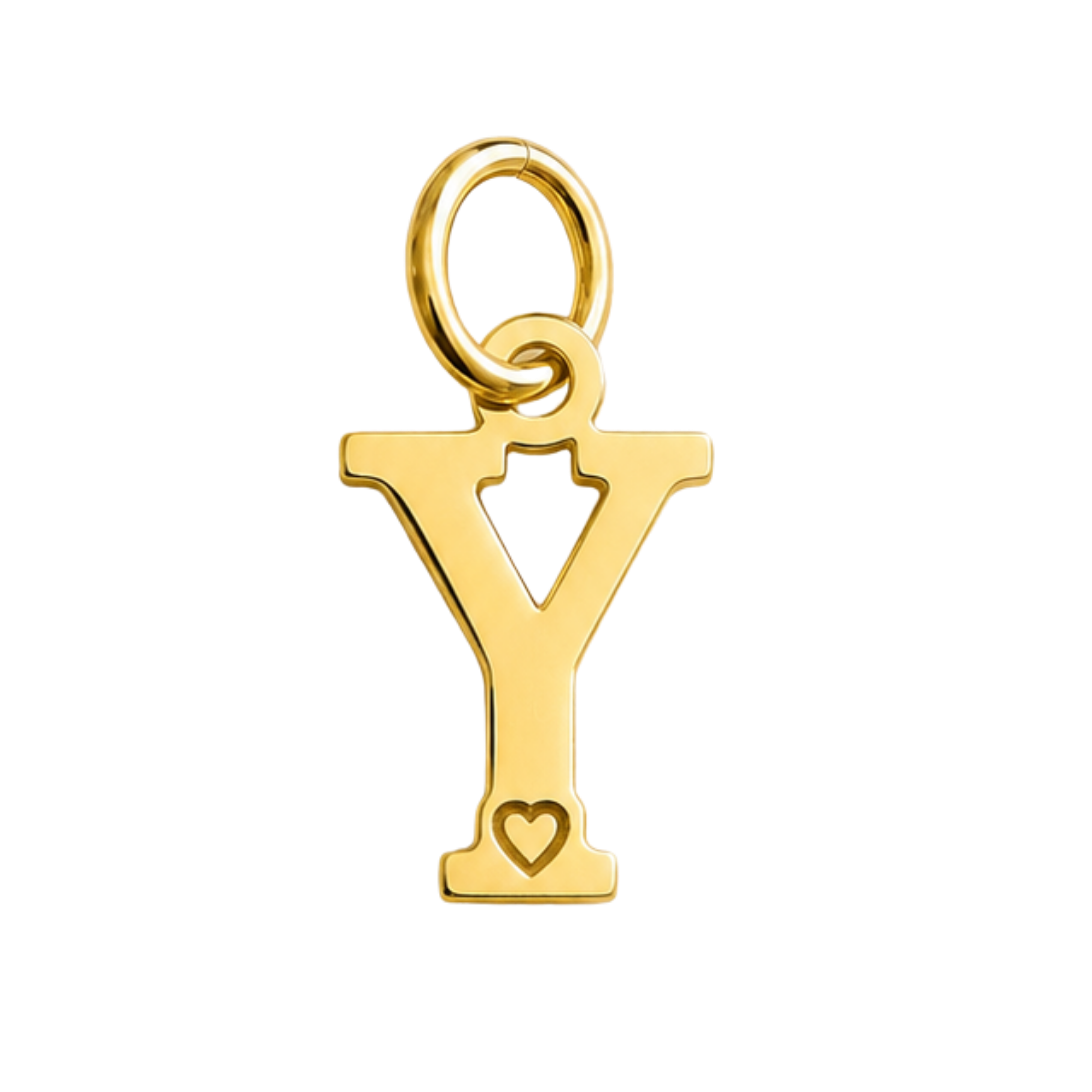 Pendente de Letra Banhado a Ouro