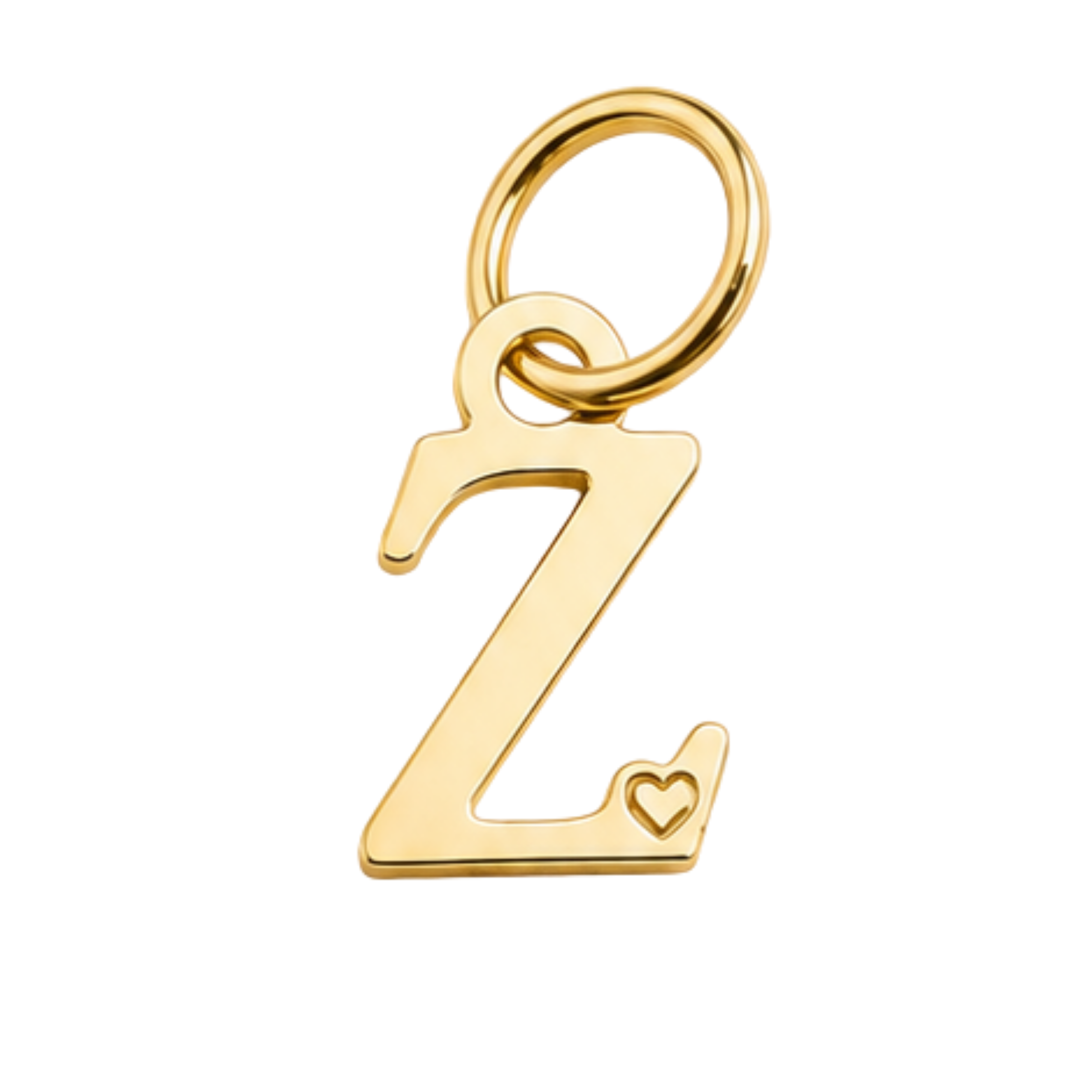 Pendente de Letra Banhado a Ouro