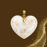 Additional Pendant with Gold Leaf