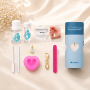 Mãe e bebé com Gota de Zircónia