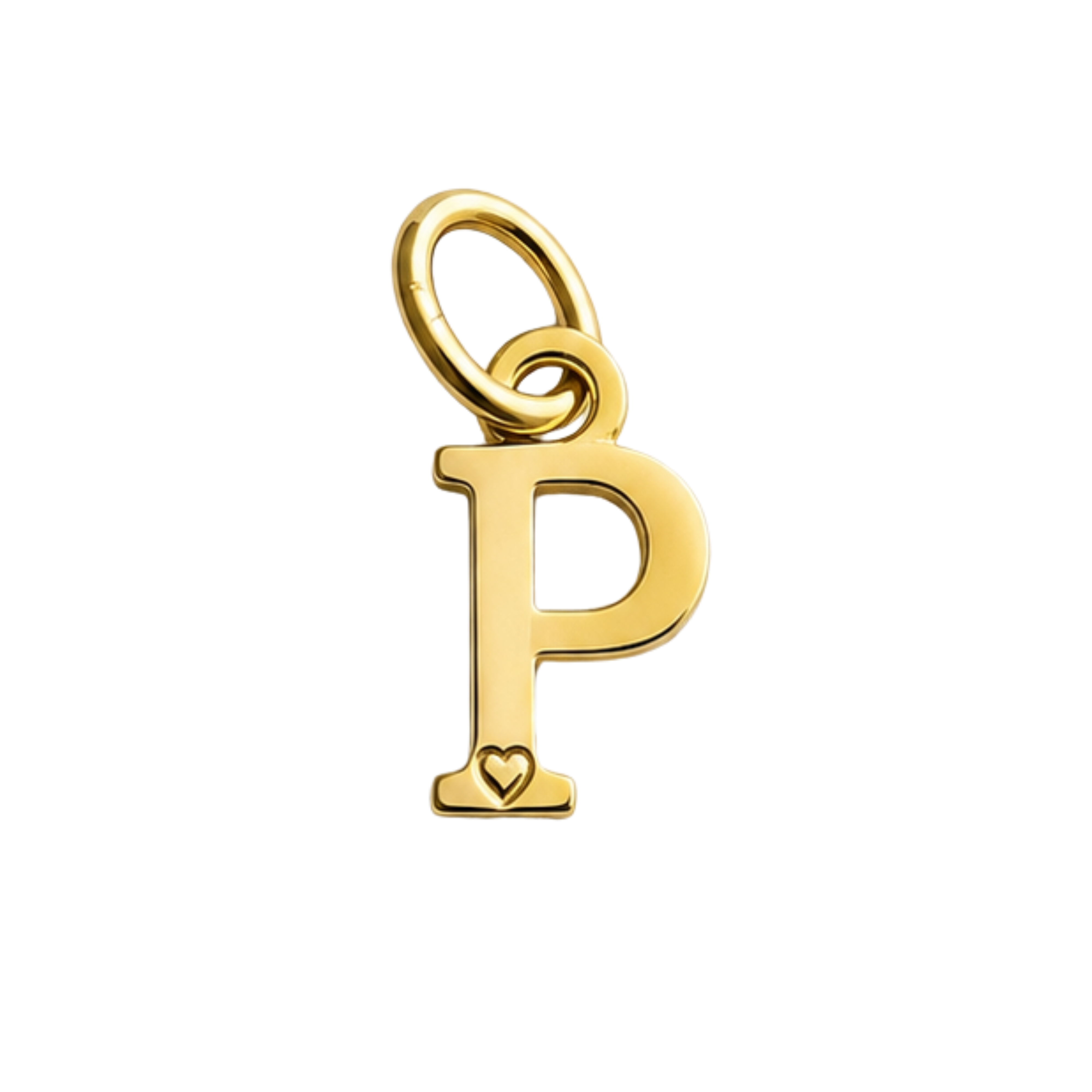 Ciondolo con Lettera Placcato Oro