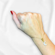 Mini Moon Charm - Breast Milk Jewelry