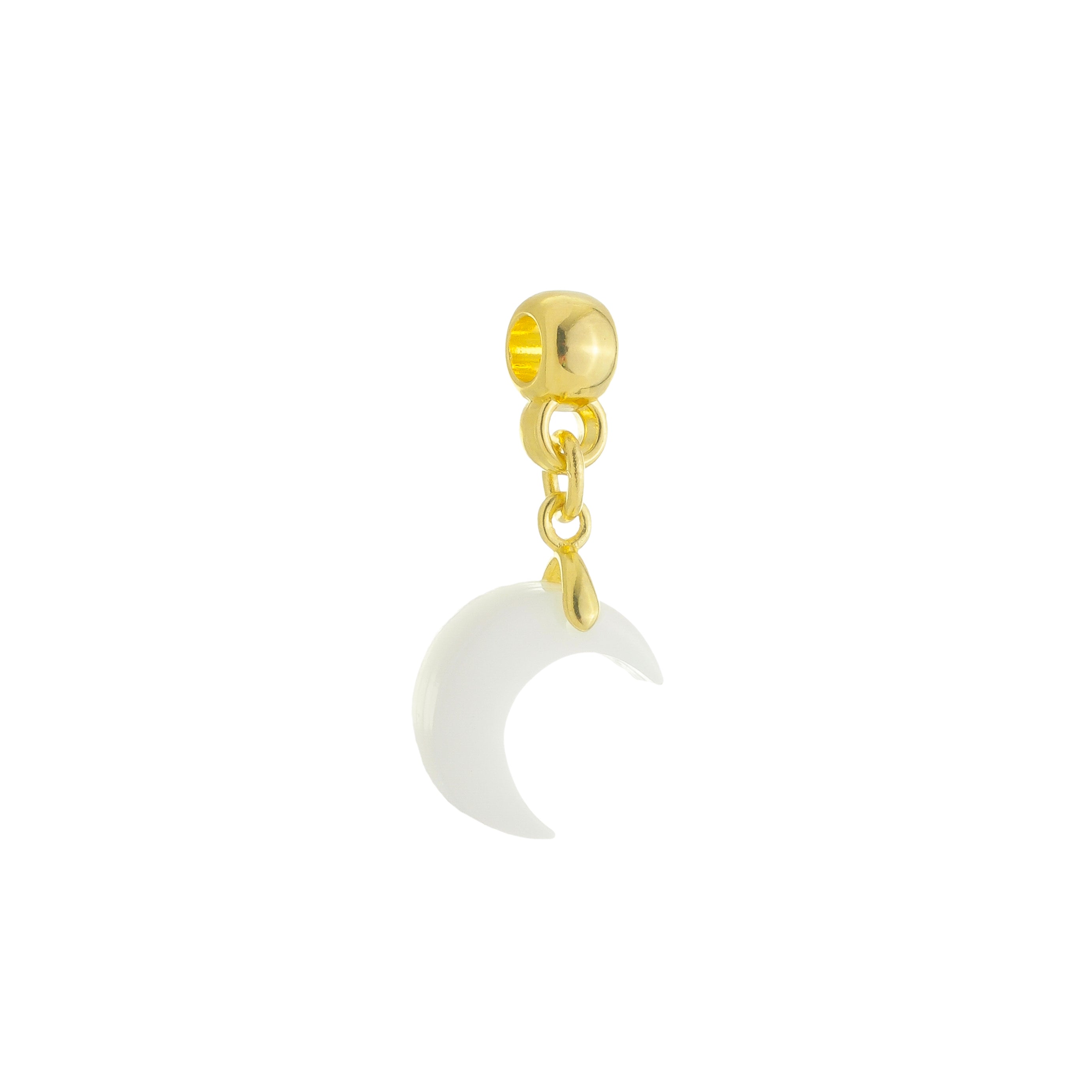 Mini Moon Charm - Breast Milk Jewelry
