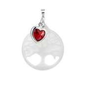 Árbol de la Vida con Corazón Rubí