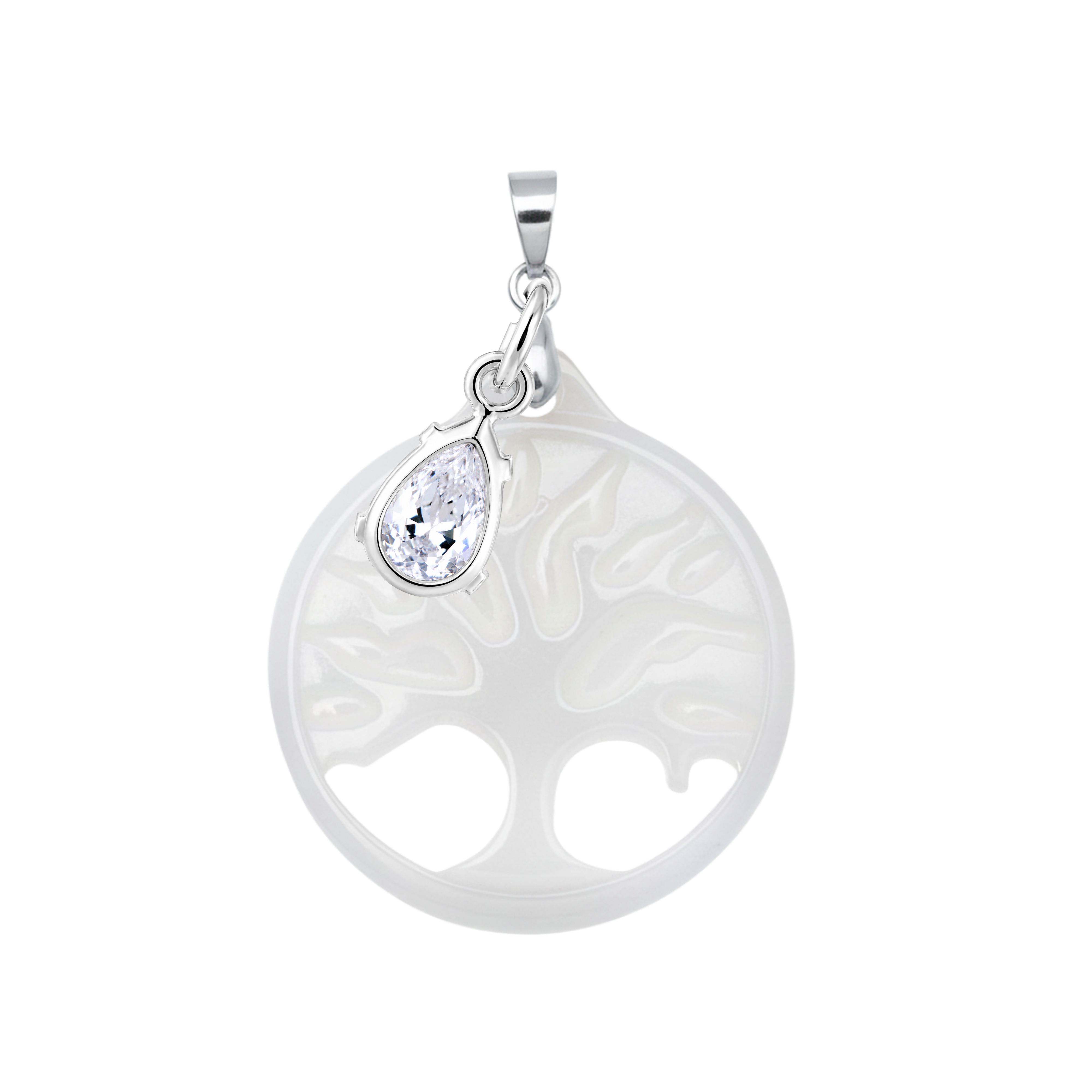Árbol de la Vida con Gota de Circonita