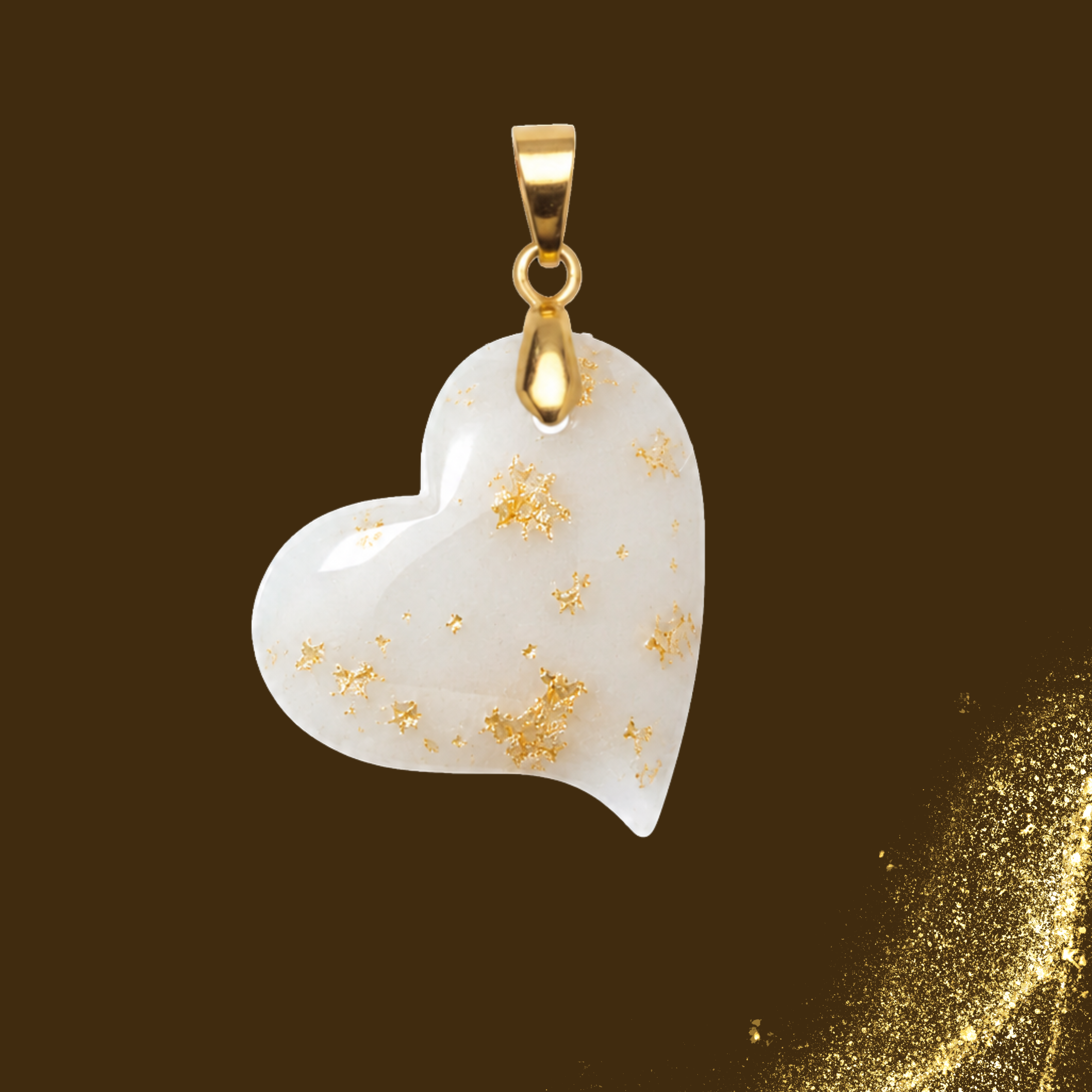 Colgante Adicional con Hoja de Oro – Kit no incluido